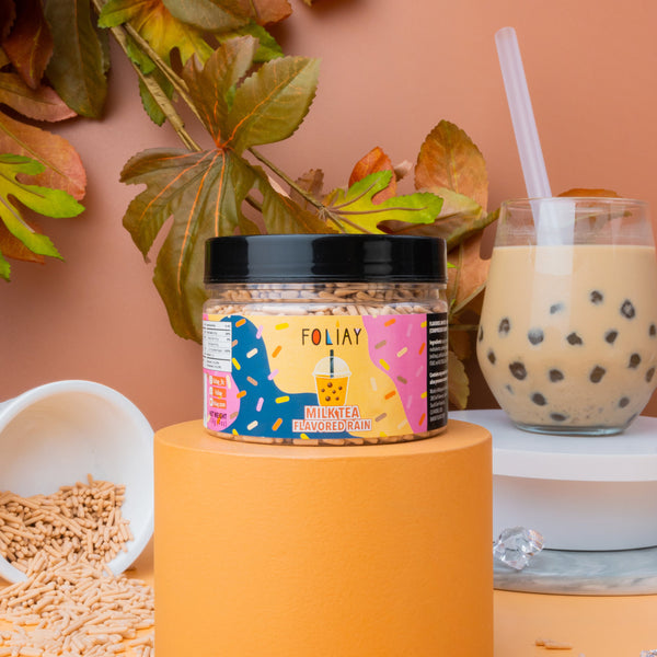 Milk Tea Flavored Jimmies Sprinkles- 18 Pack
