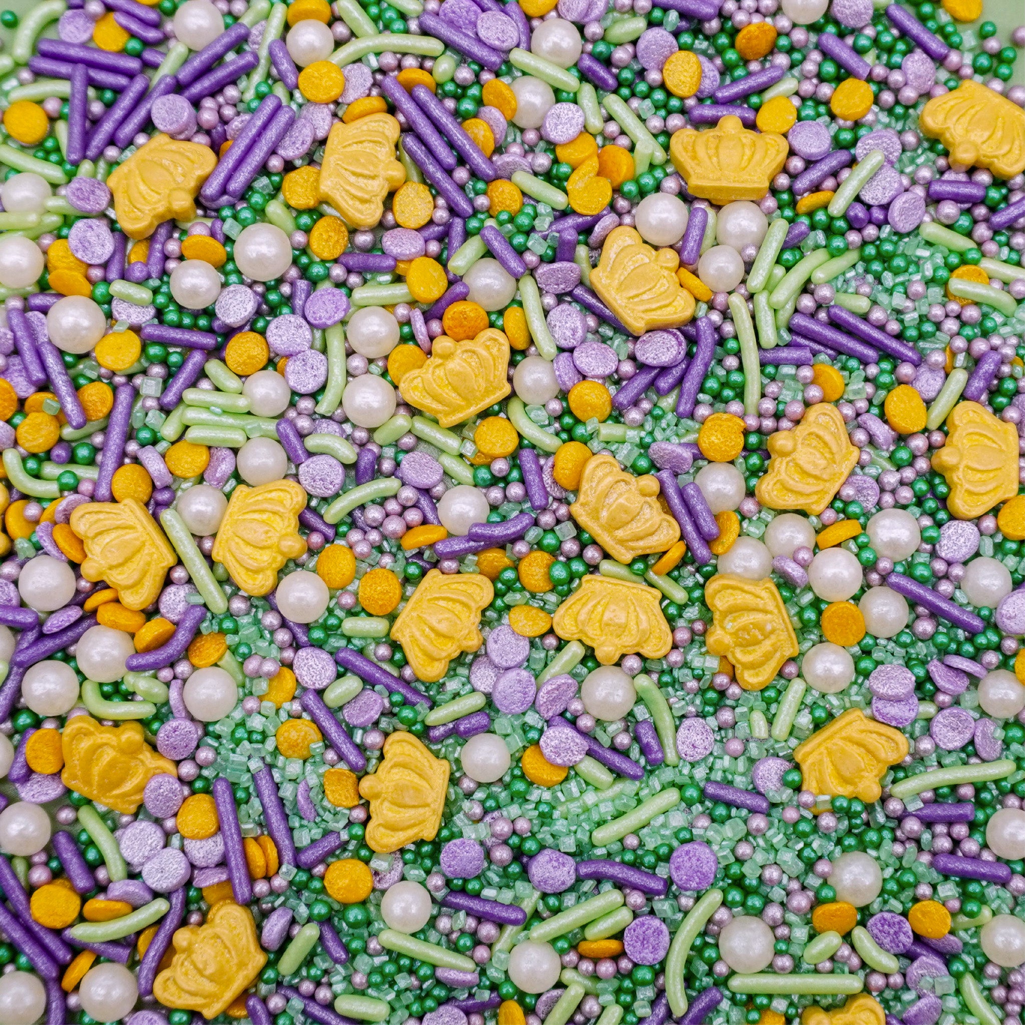 mardi gras sprinkle headband