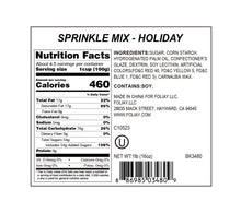 Load image into Gallery viewer, Holiday Jimmies Mix