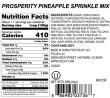 Load image into Gallery viewer, Prosperity Pineapple Sprinkle Mix