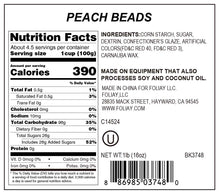 Load image into Gallery viewer, Peach Nonpareils