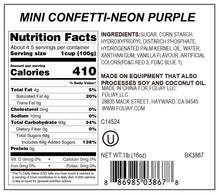 Load image into Gallery viewer, Neon Purple Quin Sprinkles