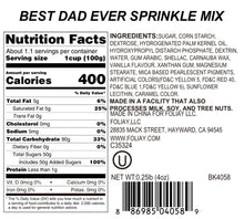 Load image into Gallery viewer, Best Dad Ever Sprinkle Mix