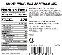 Load image into Gallery viewer, Snow Princess Jimmies Mix