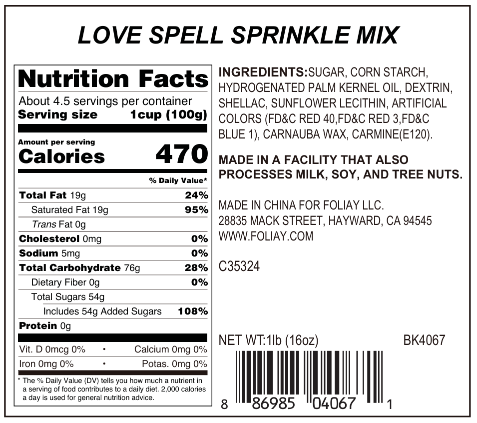 Love Spell Jimmies Mix
