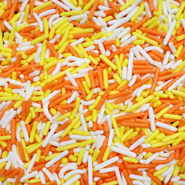 Candy Corn Fun Jimmies Mix
