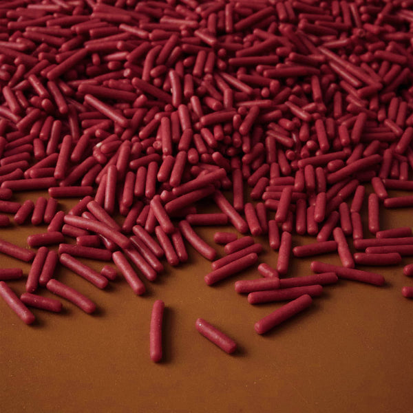 Natural Red Jimmies Sprinkles