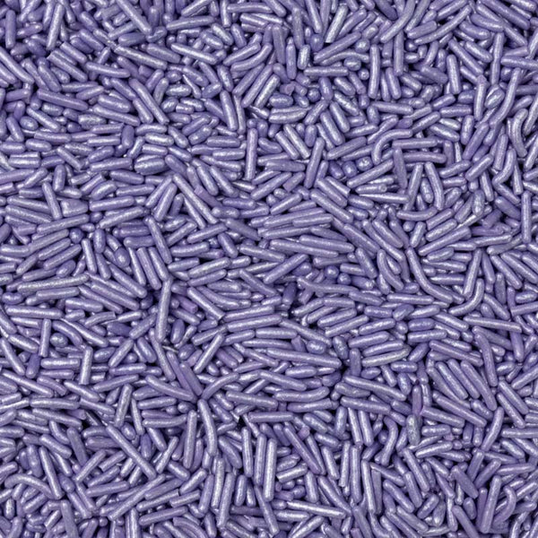 Lavender Pearlized Jimmies Sprinkles
