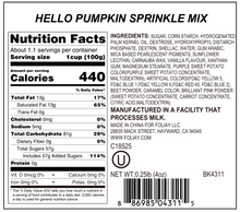 Load image into Gallery viewer, Hello Pumpkin Sprinkle Mix