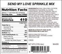 Load image into Gallery viewer, Send My Love Sprinkle Mix