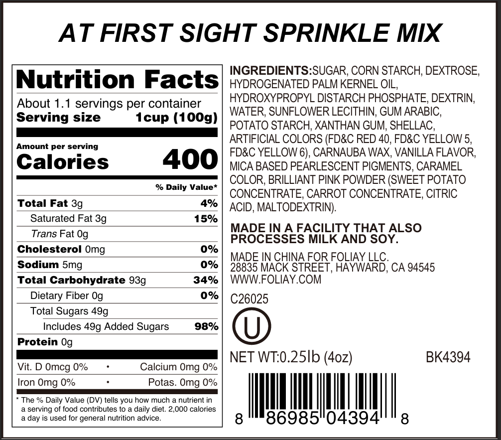 At First Sight Sprinkle Mix