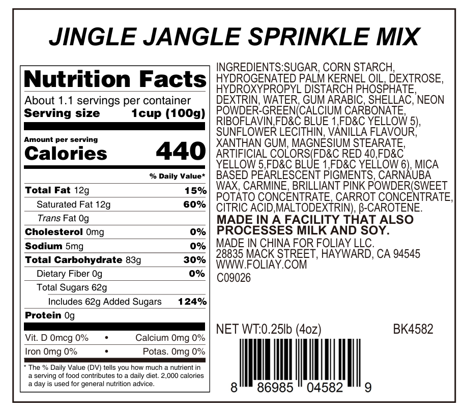 Jingle Jangle Sprinkle Mix