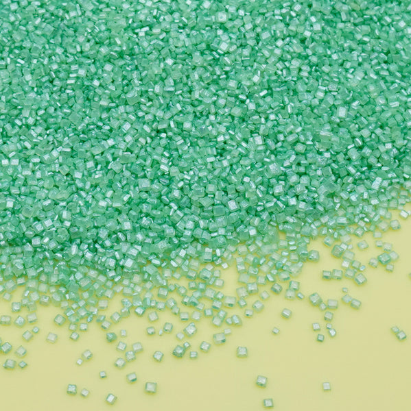 Green Sparkling Sanding Sugar Sprinkles