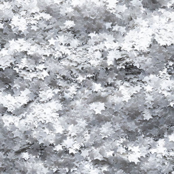 Edible Sequins Silver Star