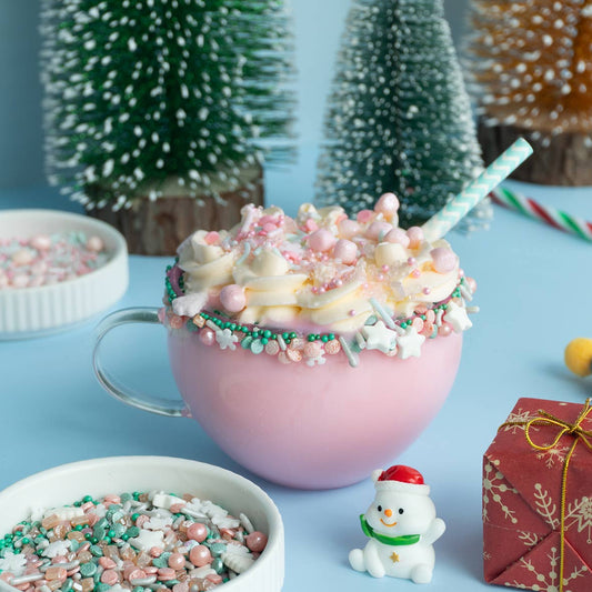 Frozen Winter Hot Cocoa Toppings