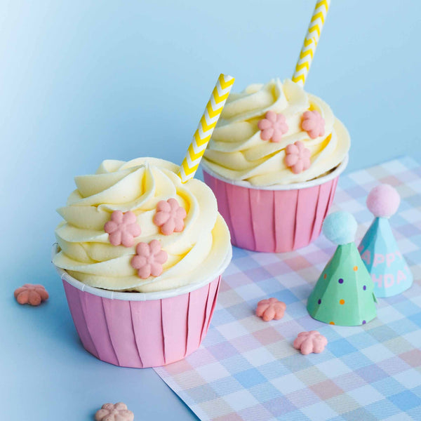 Daisy Strawberry Cookie Bites