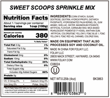 Load image into Gallery viewer, Sweet Scoops Sprinkle Mix