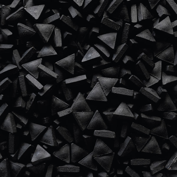Black Triangle Candy Sprinkles