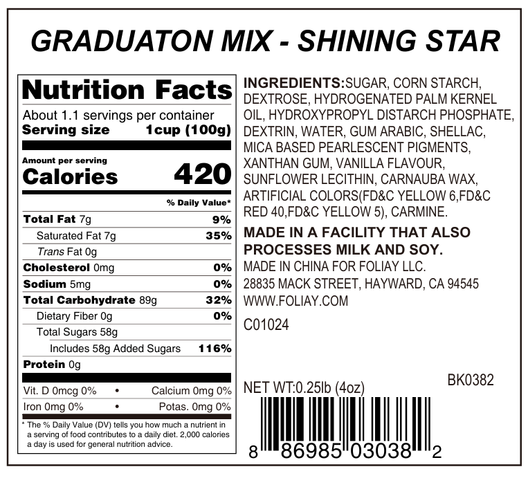Shining Star Sprinkle Mix