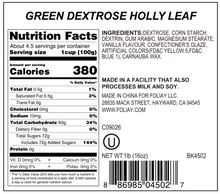 Load image into Gallery viewer, Holly Leaf Candy Sprinkles
