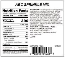 Load image into Gallery viewer, ABC Sprinkle Mix