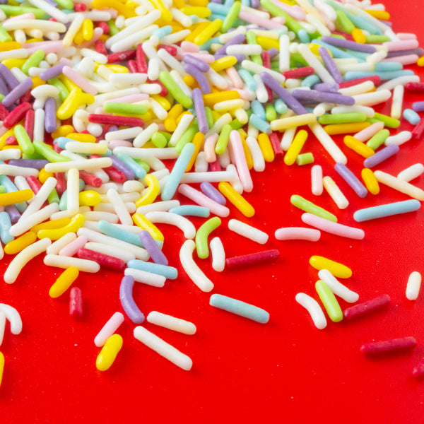 Natural Rainbow Jimmies Mix