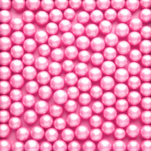 Load image into Gallery viewer, Pink Shimmer Sugar Pearls (9mm)