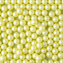 Load image into Gallery viewer, Lime Shimmer Sugar Pearls (9mm)