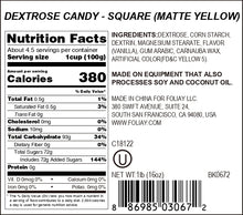 Load image into Gallery viewer, Yellow Square Candy Sprinkles