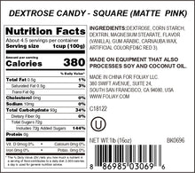 Load image into Gallery viewer, Pink Square Candy Sprinkles