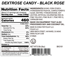 Load image into Gallery viewer, Black Rose Candy Sprinkles