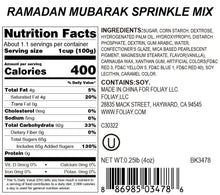 Load image into Gallery viewer, Ramadan Mubarak Sprinkle Mix