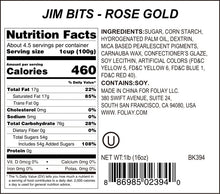 Load image into Gallery viewer, Rose Gold Pearlized Jimmies Sprinkles
