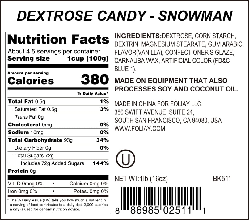 Snowman Candy Sprinkles