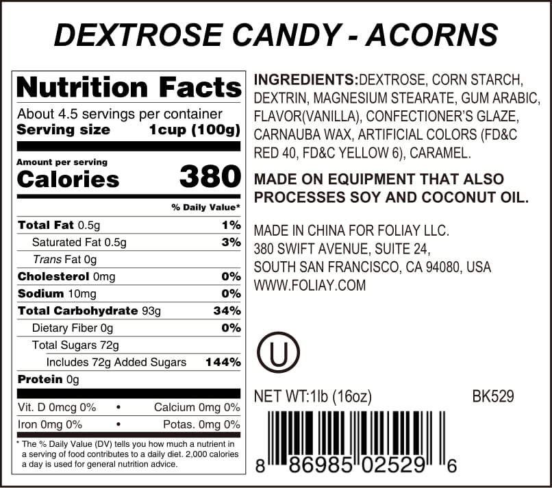 Acorn Candy Sprinkle