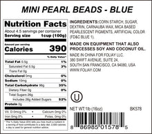 Load image into Gallery viewer, Blue Shimmer Nonpareils