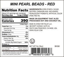 Load image into Gallery viewer, Red Shimmer Nonpareils
