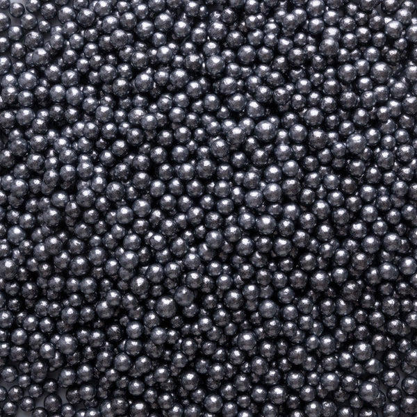 Silver Shimmer Sugar Pearls