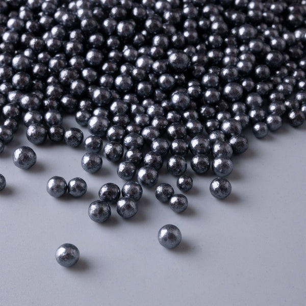 Silver Shimmer Sugar Pearls