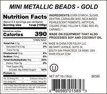 Load image into Gallery viewer, Gold Nonpareils