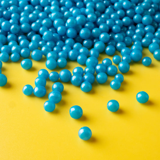 Blue Shimmer Sugar Pearls