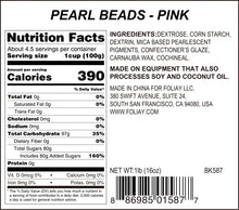 Load image into Gallery viewer, Pink Shimmer Sugar Pearls