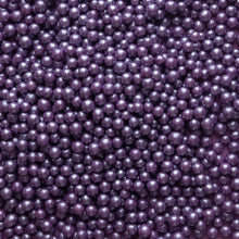 Load image into Gallery viewer, Purple Shimmer Sugar Pearls