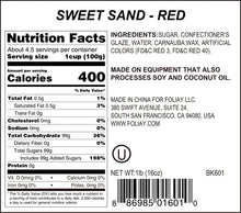Load image into Gallery viewer, Red Sanding Sugar Sprinkles