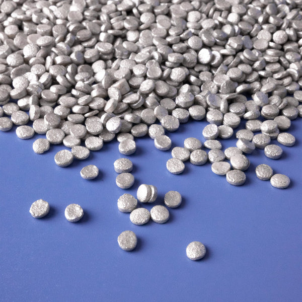 Silver Pearl Quin Sprinkles