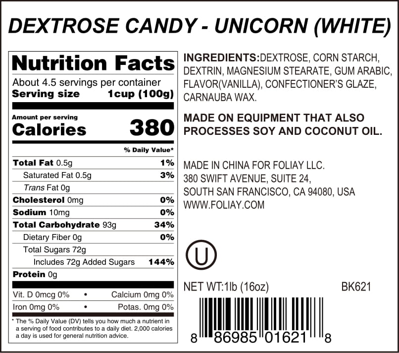 White Unicorn Candy Sprinkles