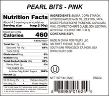 Load image into Gallery viewer, Pink Pearlized Jimmies Sprinkles