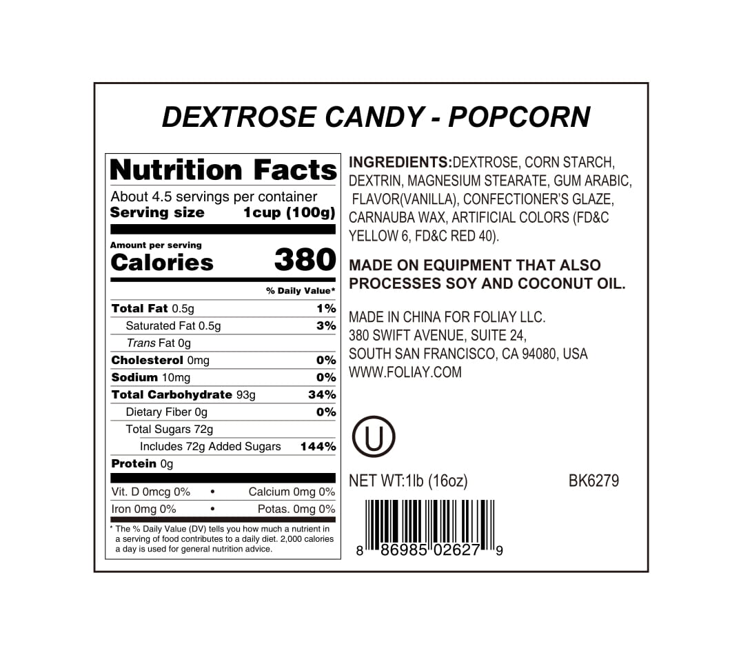 Popcorn Candy Sprinkles
