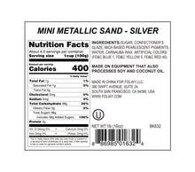 Load image into Gallery viewer, Silver Mini Metallic Sand