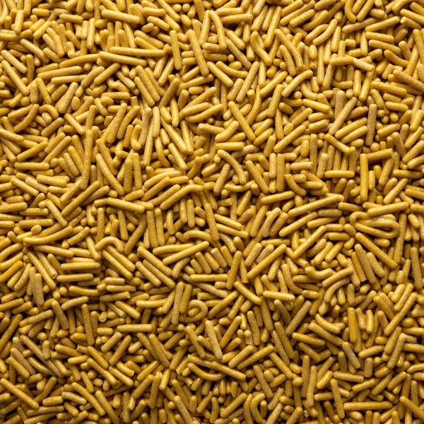 Gold Jimmies Sprinkles